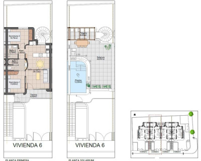 New Build - Bungalow - Pilar de la Horadada - Zona Pueblo