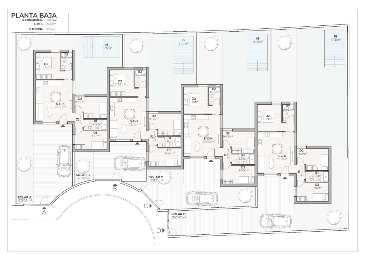 New Build - Town house - Mazarron - Country Club