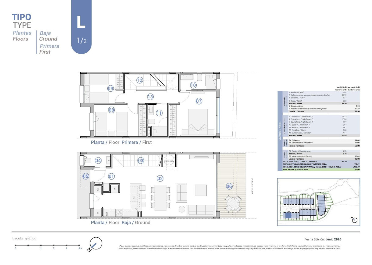New Build - Town house - El Campello - Platja de L´Amerador