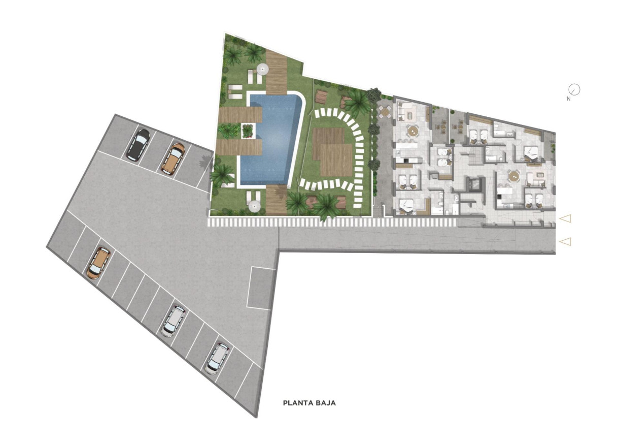 New Build - Lägenhet - Guardamar del Segura - Pueblo
