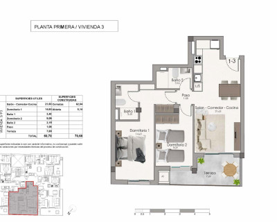 New Build - Apartment - Santa Pola - Centro