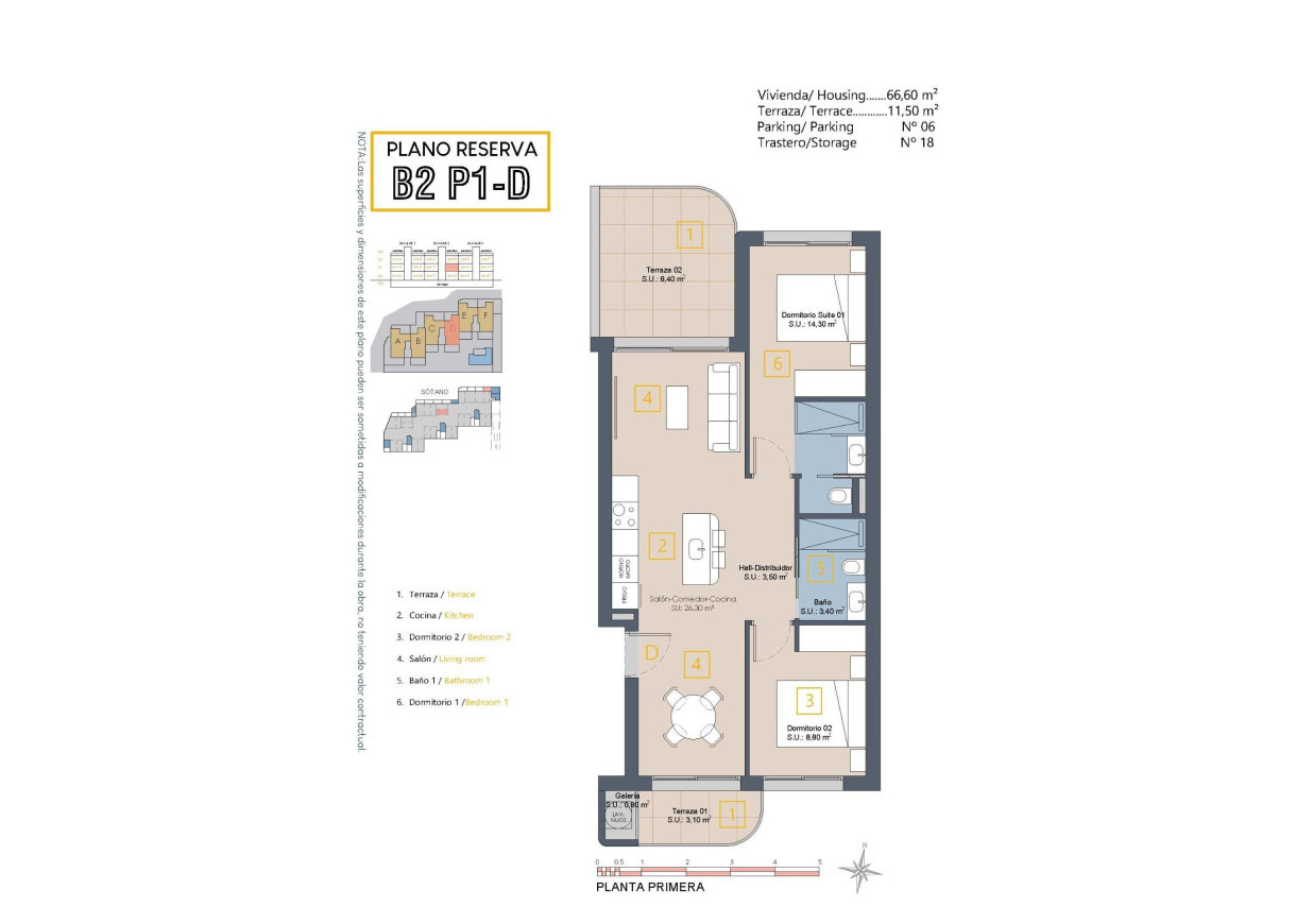 New Build - Apartment - Los Alcázares - Serena Golf