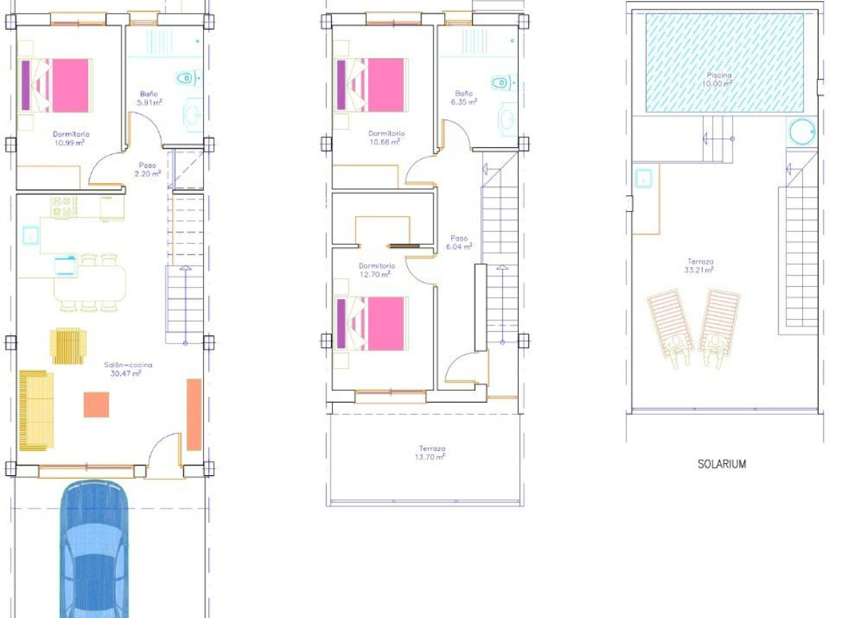 New Build - Town house - San Pedro del Pinatar - Pueblo