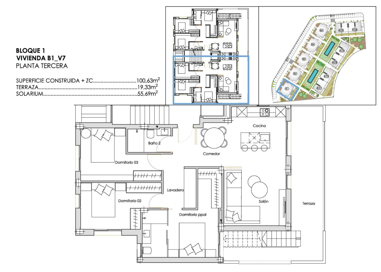 New Build - Penthouse - Torre Pacheco - Santa Rosalia Lake And Life Resort