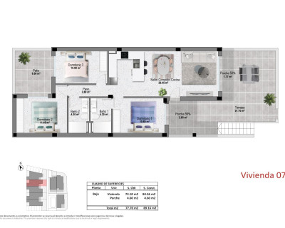 New Build - Bungalow - Pilar de la Horadada - pueblo