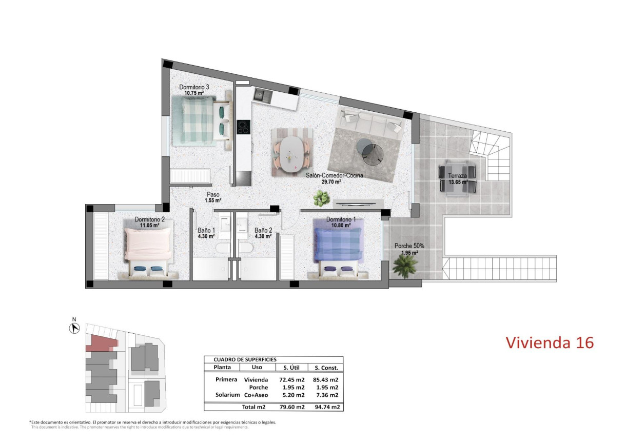 New Build - Bungalow - Pilar de la Horadada - pueblo