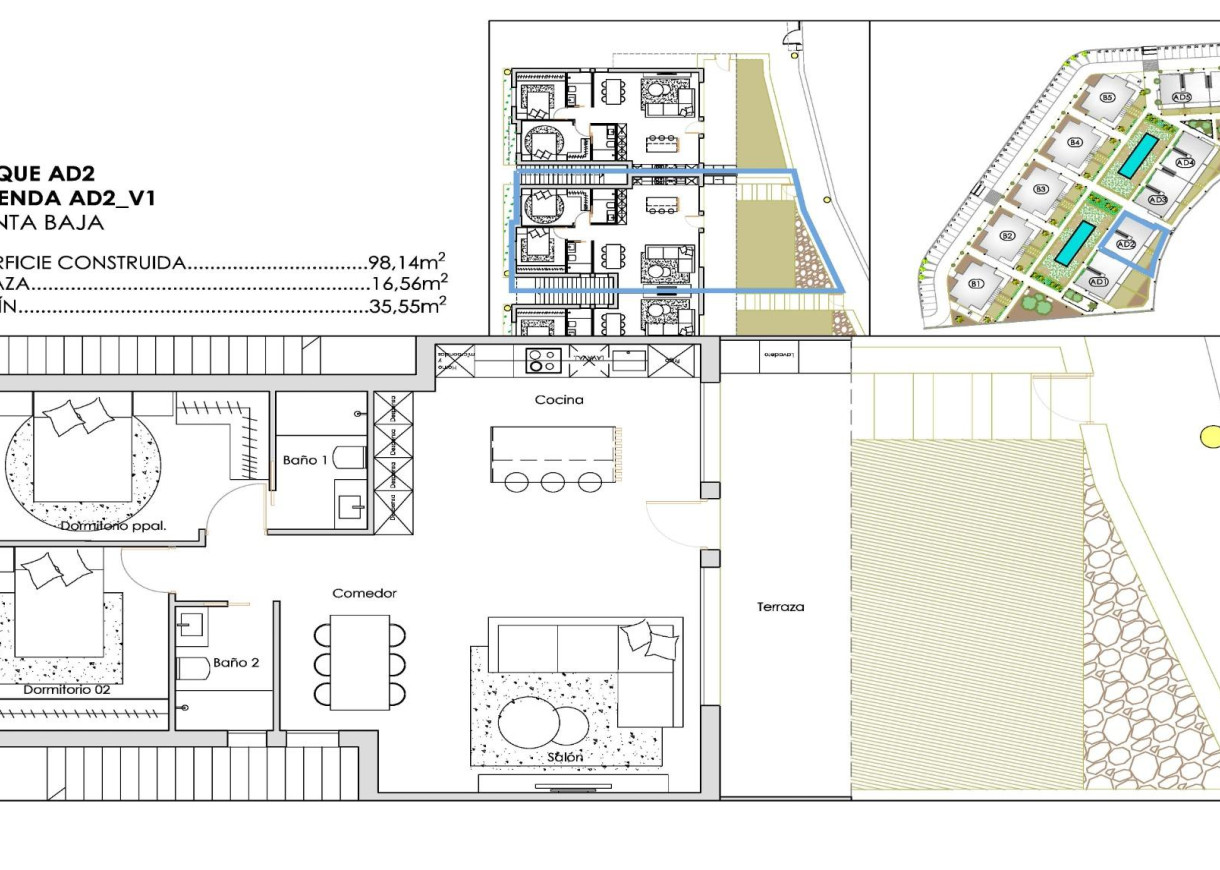 New Build - Bungalow - Torre Pacheco - Santa Rosalia Lake And Life Resort