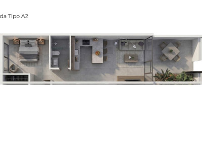 New Build - Apartment - Vera - Vera playa