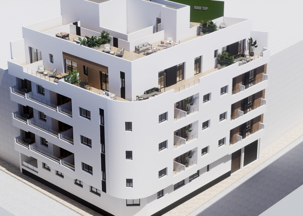 New Build - Apartment - Torrevieja - pueblo