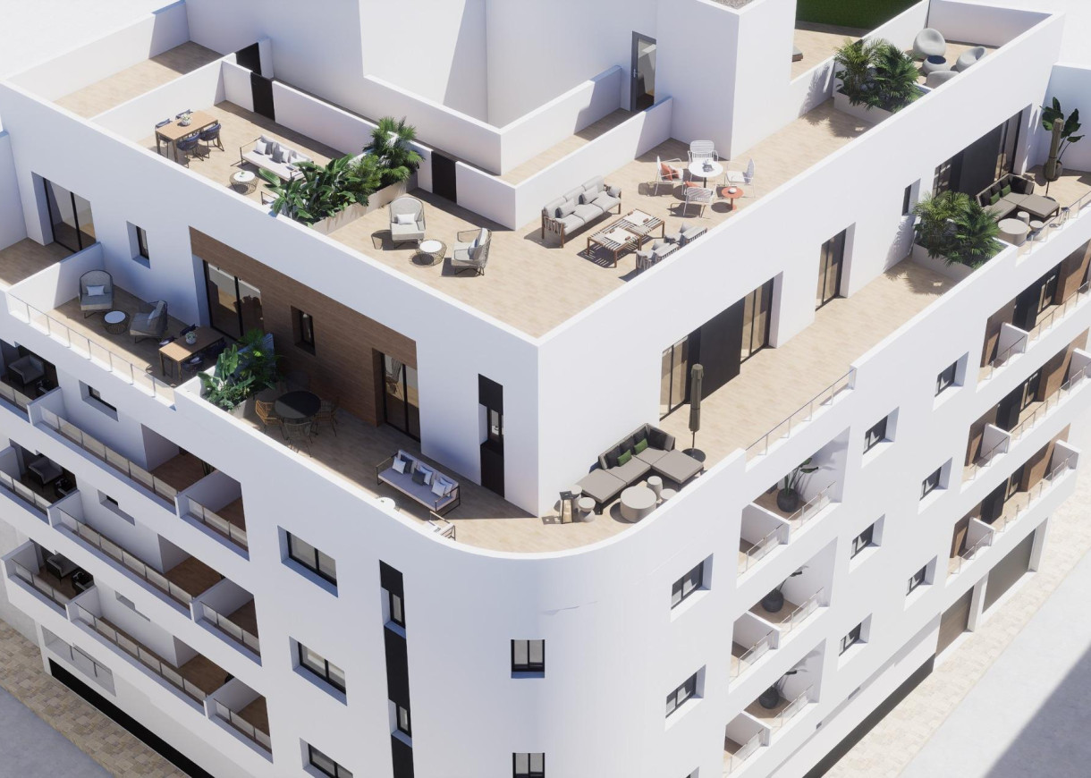 New Build - Apartment - Torrevieja - pueblo