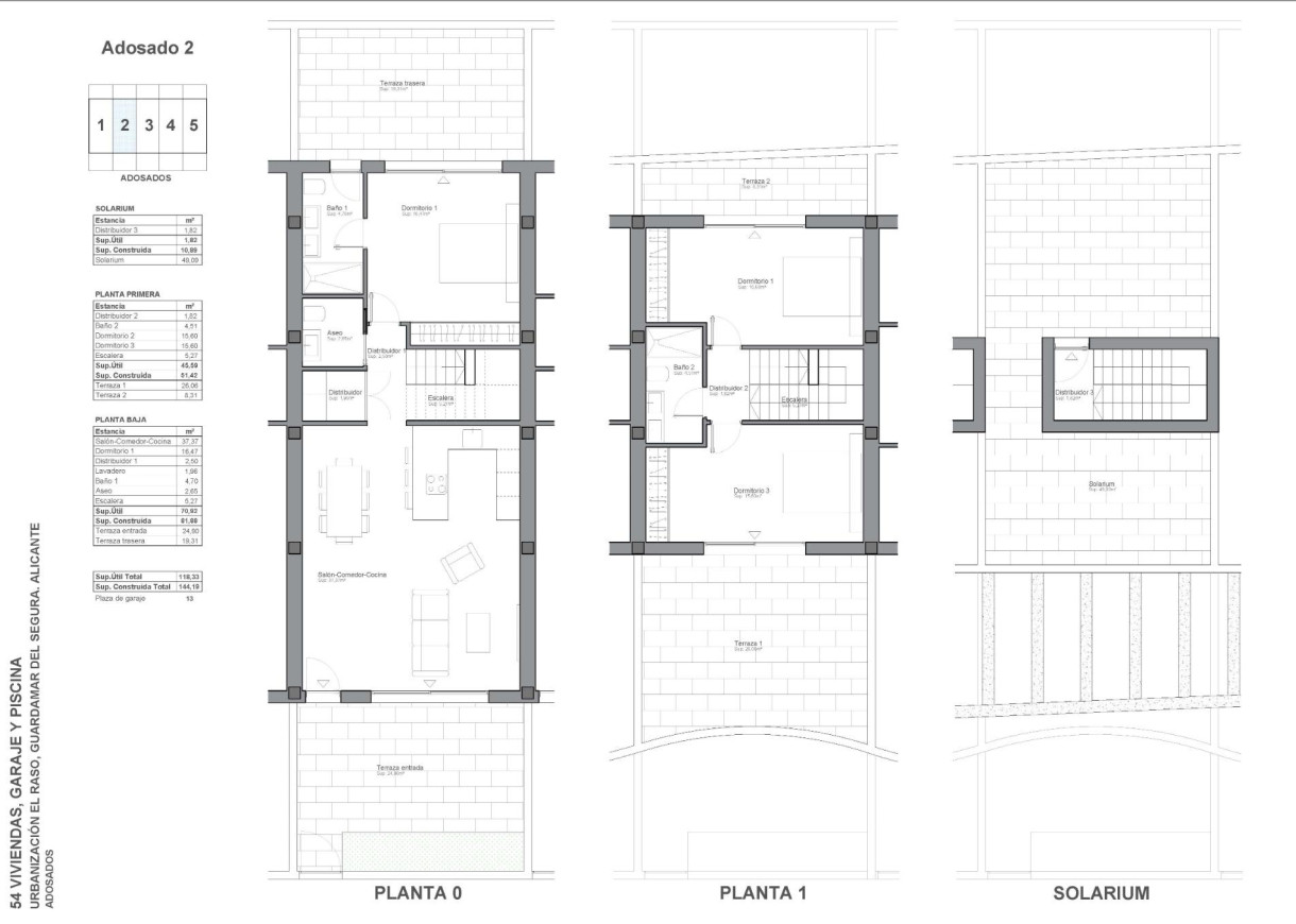 New Build - Town house - Guardamar del Segura - EL RASO