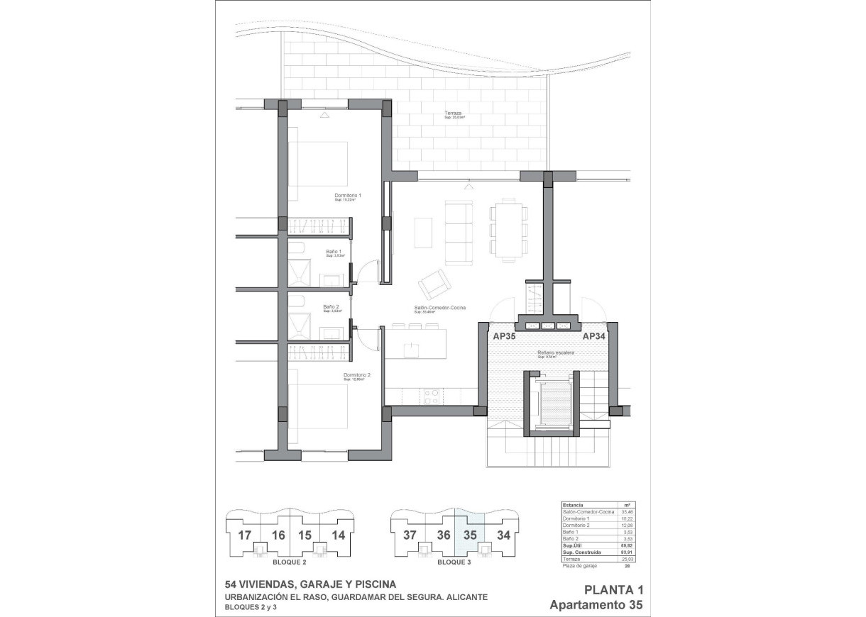 Nueva construcción  - Apartamento - Guardamar del Segura - EL RASO