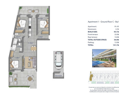 Nueva construcción  - Apartamento - Los Alcázares - Los Narejos