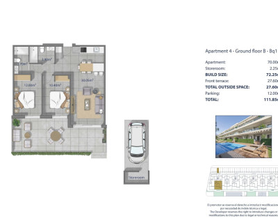 Nueva construcción  - Apartamento - Los Alcázares - Los Narejos