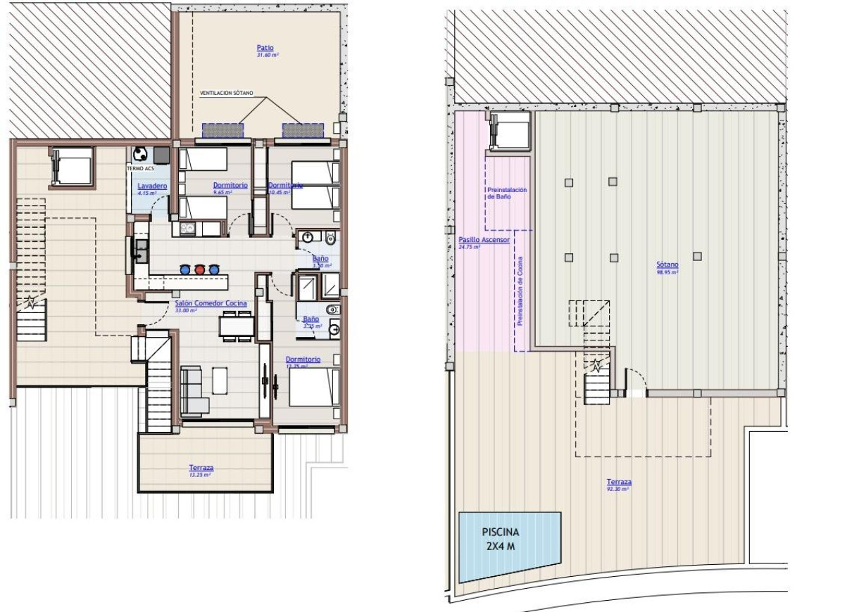 New Build - Bungalow - San Miguel de Salinas - VistaBella Golf