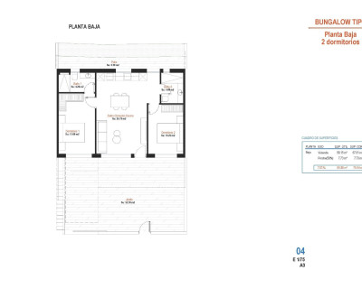 New Build - Bungalow - Alhama de Murcia - Condado de Alhama