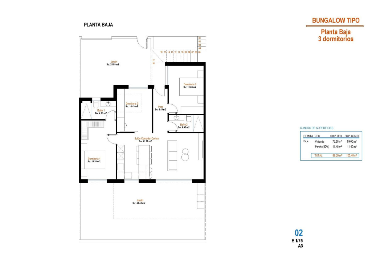 New Build - Bungalow - Alhama de Murcia - Condado de Alhama