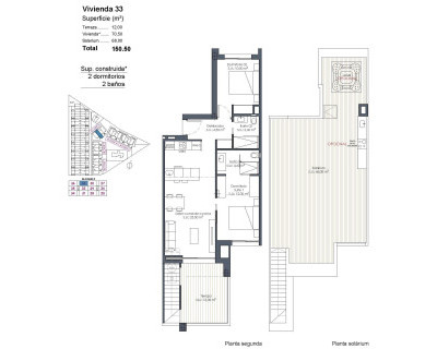 New Build - Penthouse - Los Alcázares - Serena Golf