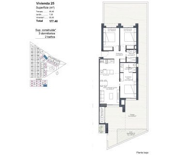 New Build - Apartment - Los Alcázares - Serena Golf