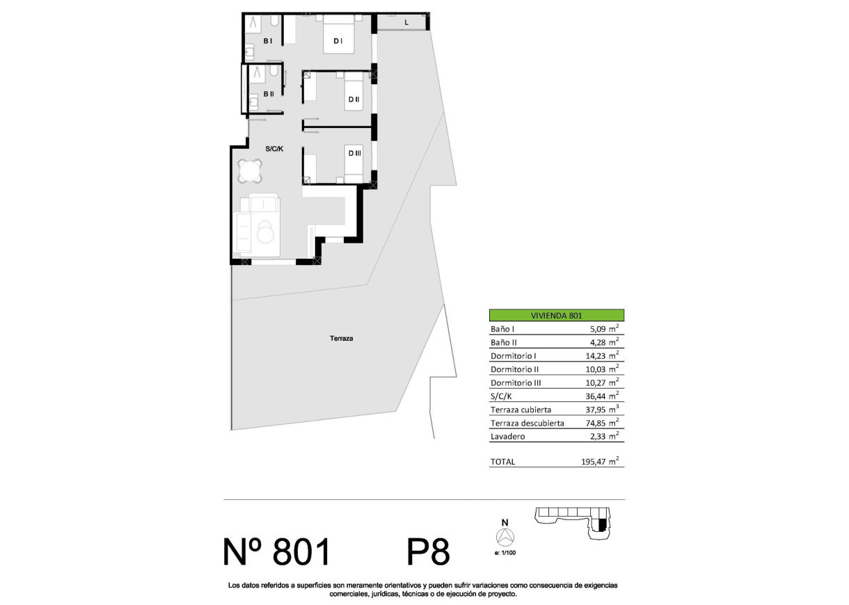 New Build - Penthouse - San Miguel de Salinas - Pueblo