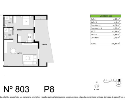 New Build - Penthouse - San Miguel de Salinas - Pueblo