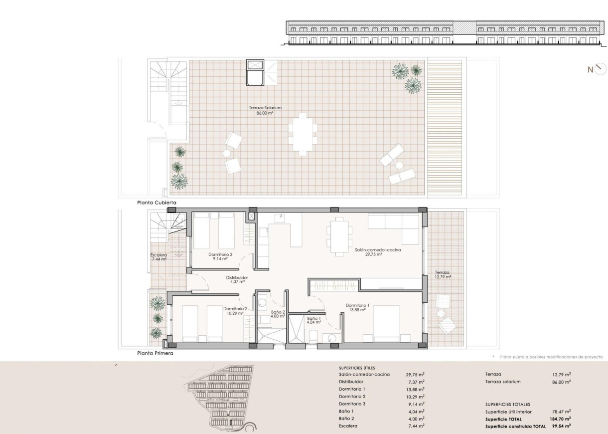 New Build - Penthouse - Pulpi - Aguilón Golf