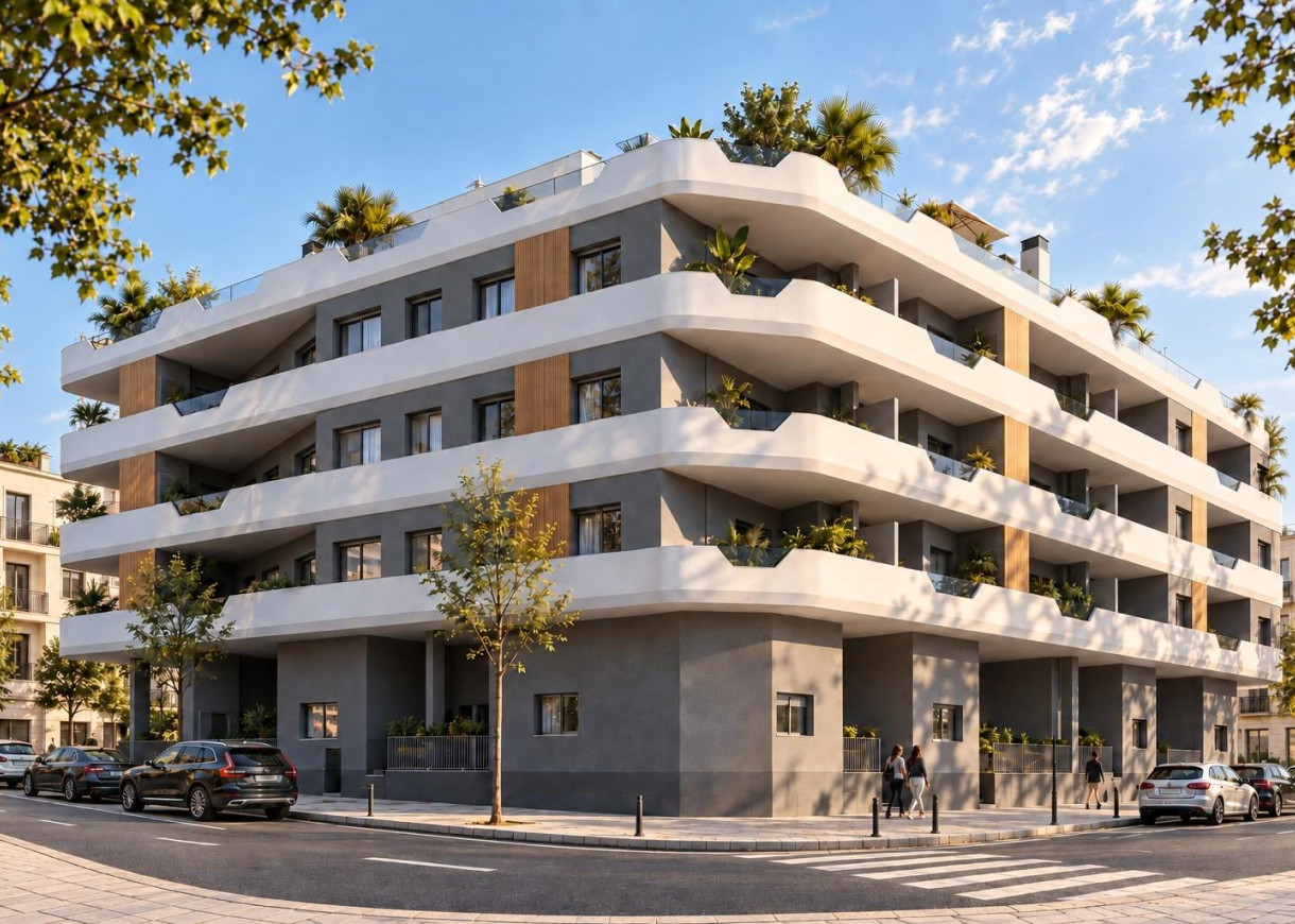 New Build - Lägenhet - Santa Pola - Estacion de autobuses