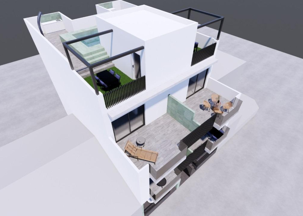 New Build - Lägenhet - Pilar de la Horadada - Torre De La Horadada
