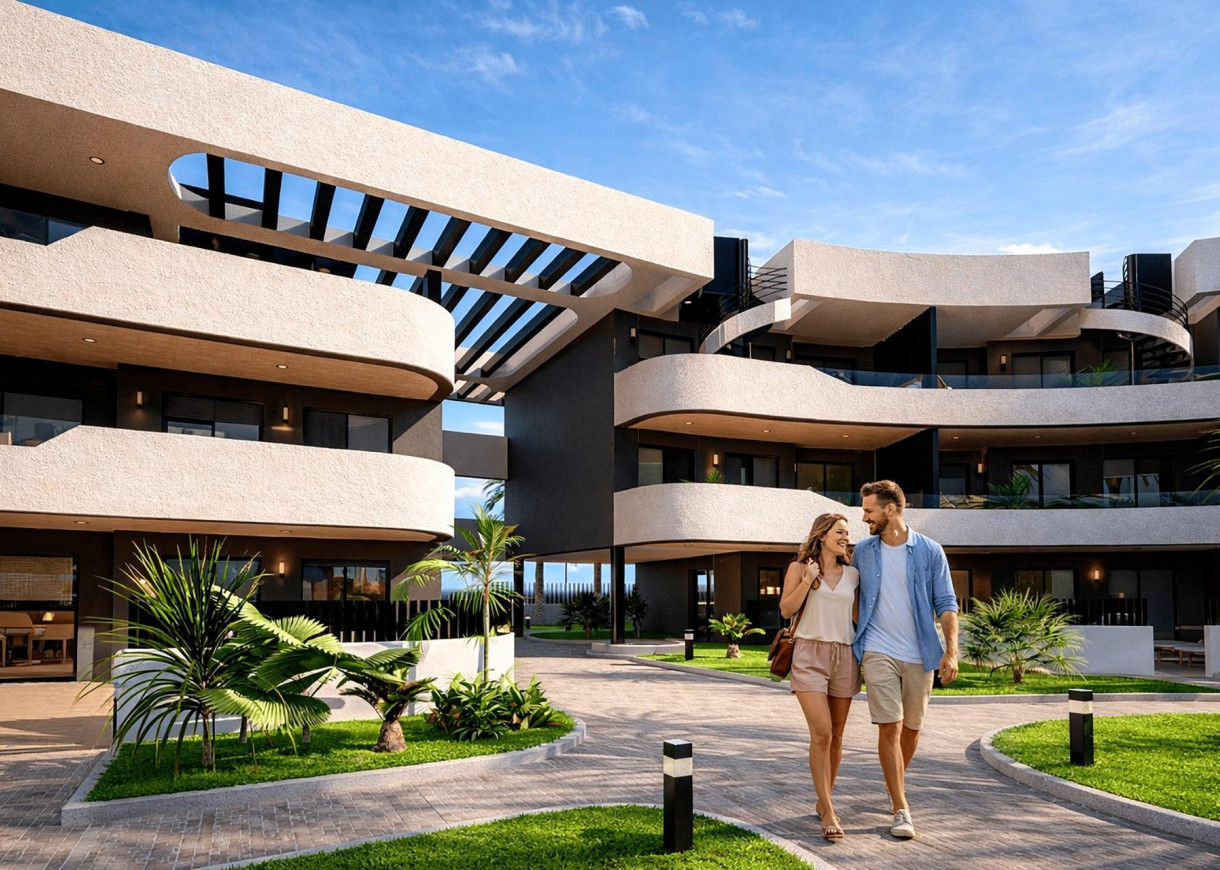 New Build - Lägenhet - Los Alcázares - Serena Golf
