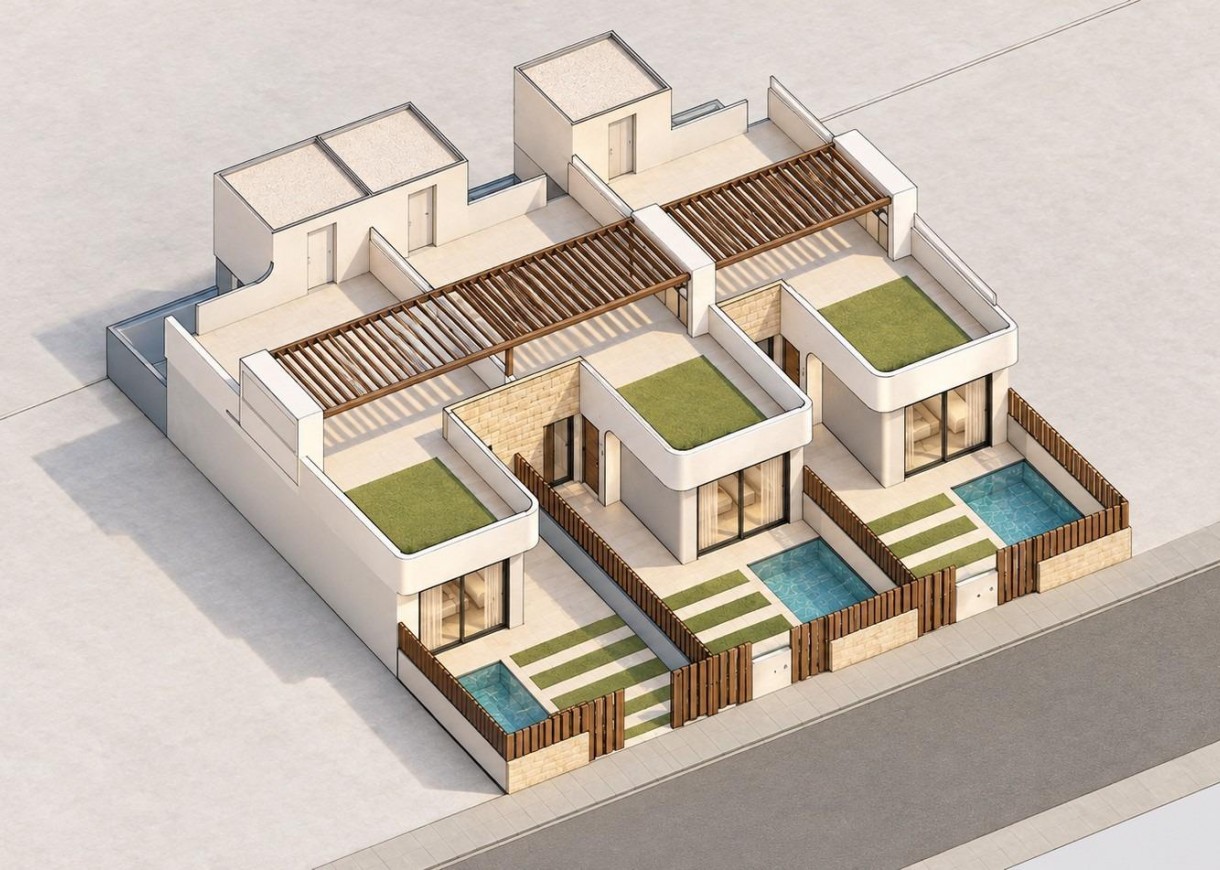 Nouvelle construction - Herenhuis - San Pedro del Pinatar - Pueblo