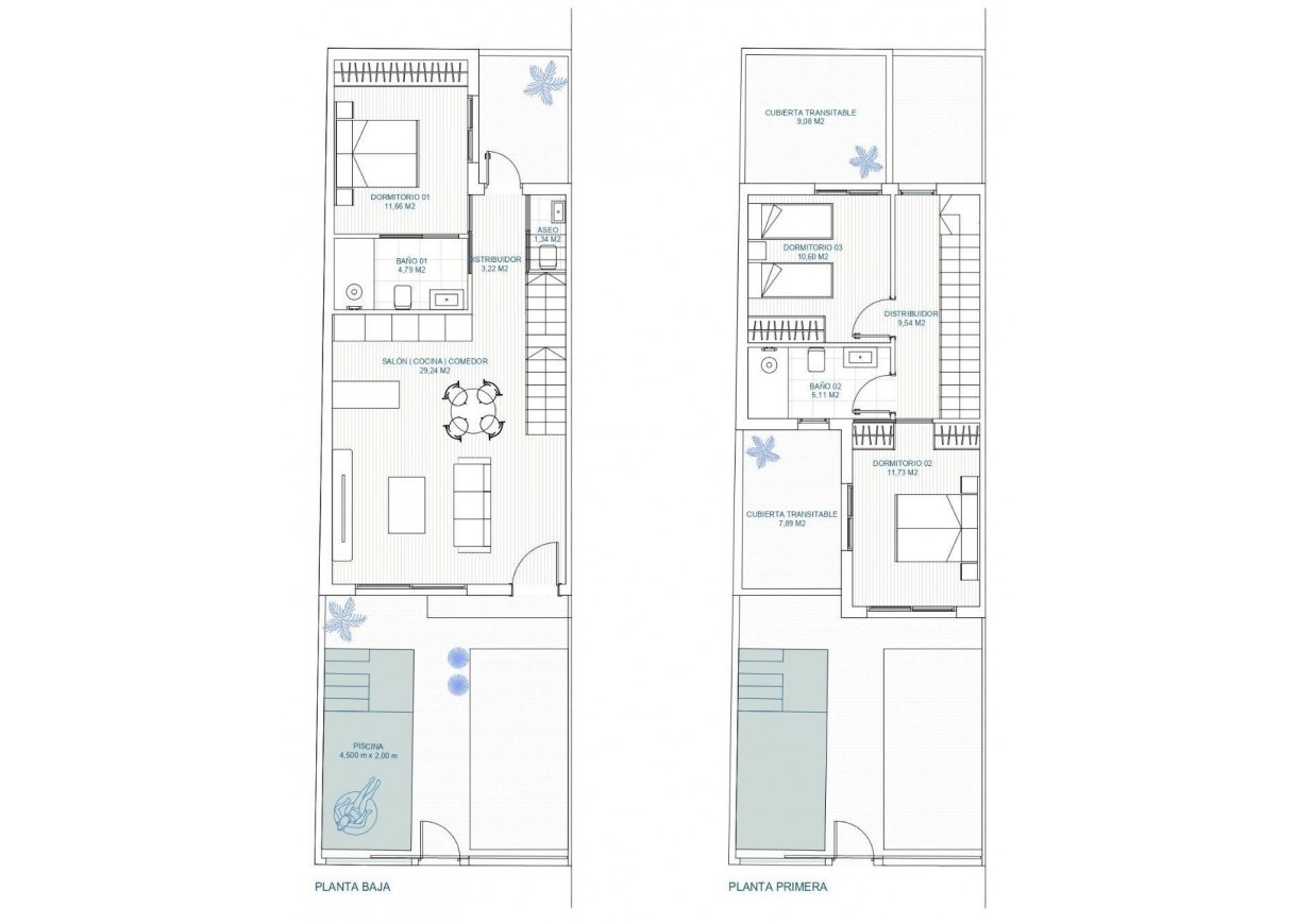 Nouvelle construction - Herenhuis - Torre Pacheco - pueblo