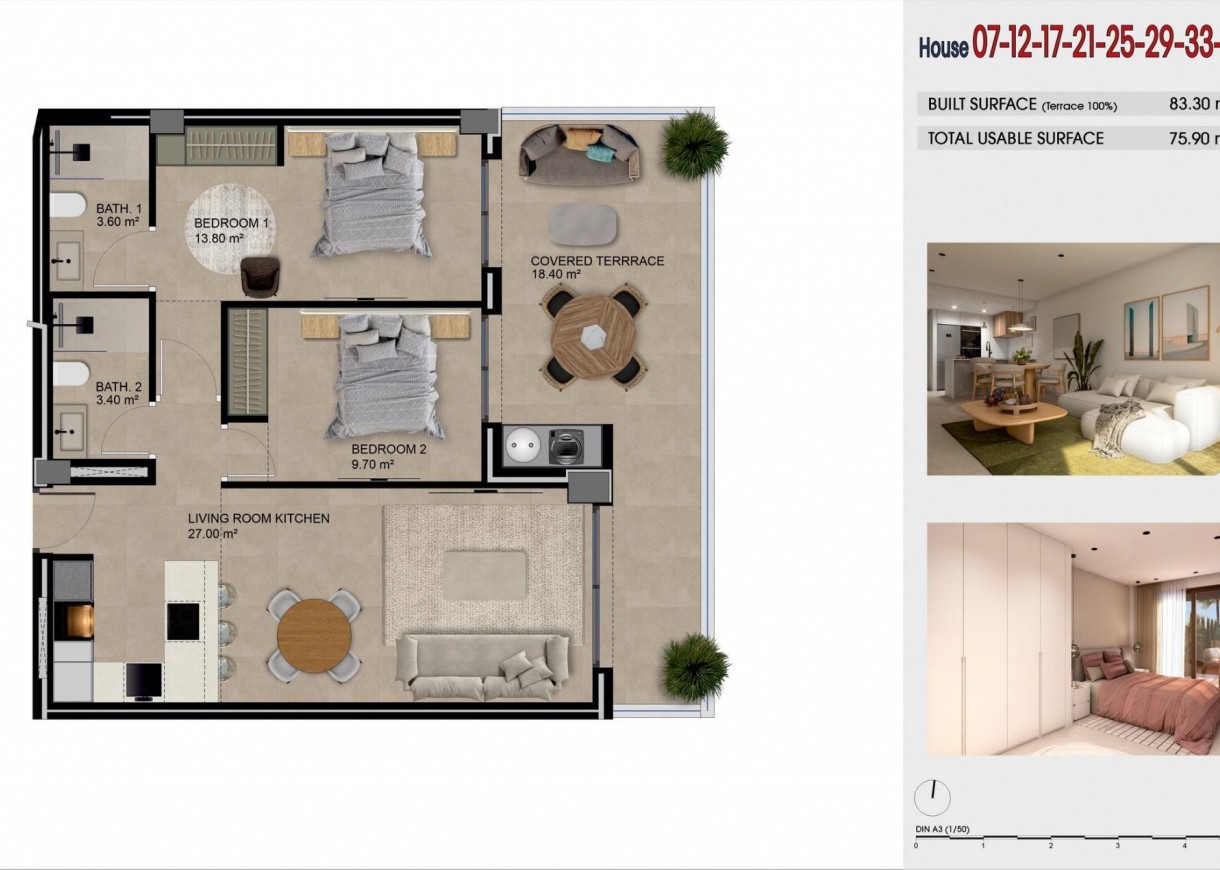 Nouvelle construction - Appartement - Guardamar del Segura - PUERTO