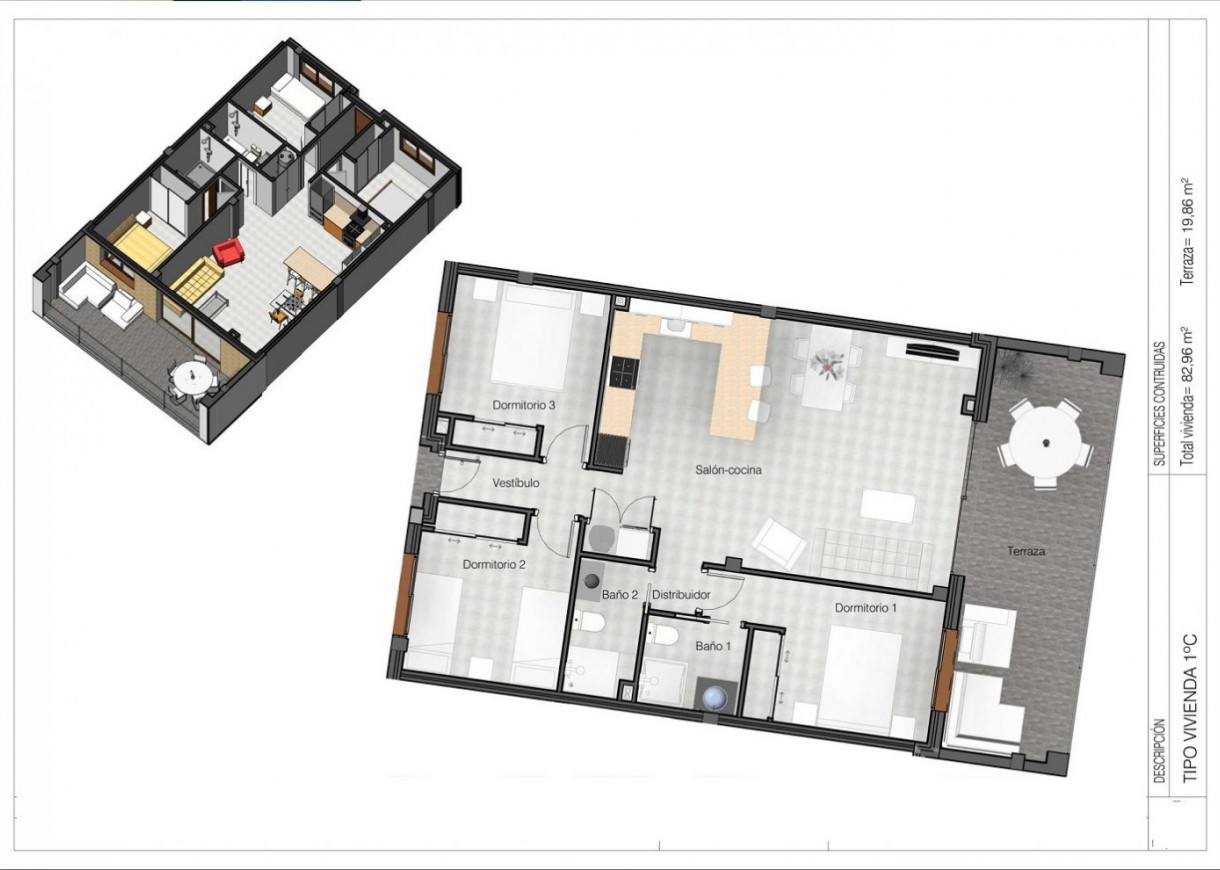 Nueva construcción  - Apartamento - Los Alcázares - Plaza 525