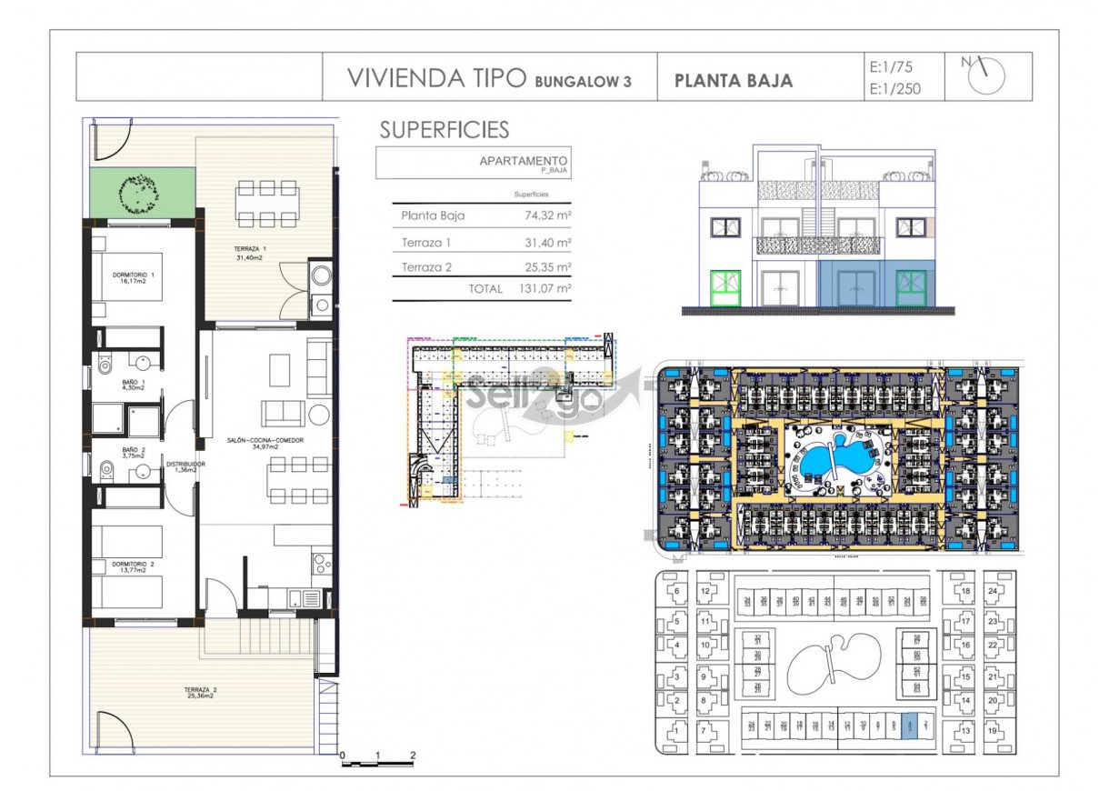 Nueva construcción  - Bungalow - Torrevieja - Los Balcones