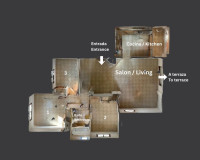 Resale - Lägenhet - Torrevieja - Aguas Nuevas